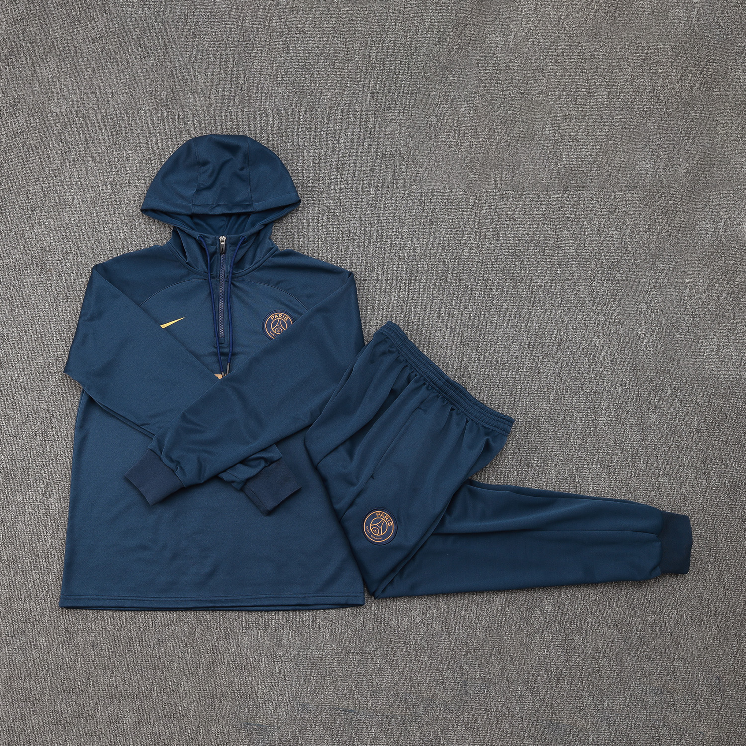 Paris Saint-Germain PSG 23-24 Men's Training Hoodie + Pants - Blue